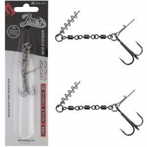 Dozbrojka Mikado Jaws EVO Stinger 1/0- 30kg (2szt.)