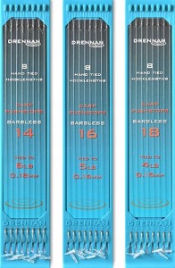 Przypony haczyki Drennan HOOK TO PLATE Carp Pushstop 18