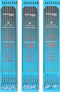 Przypony haczyki Drennan HOOK TO PLATE Carp Pushstop 14