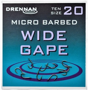 Drennan haczyki Wide Gape Micro Barbed 12