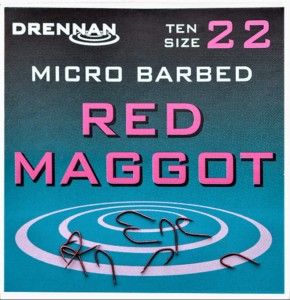 Drennan haczyki Red Maggot Micro Barbed 18