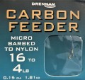 Gotowe Przypony haczyki Drennan Carbon Feeder 18