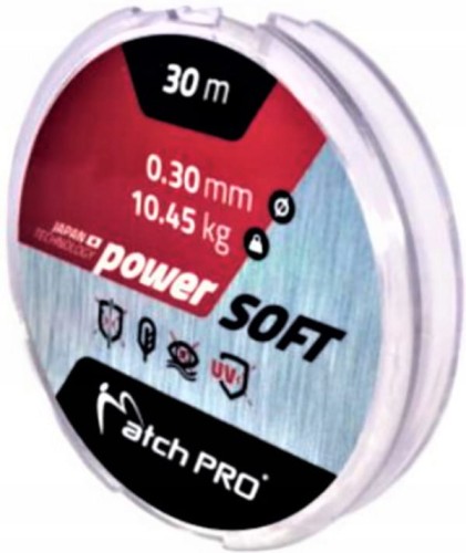 Żyłka Team Power Soft Matchpro 0,23mm 30m