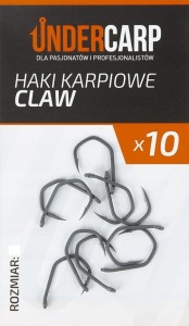 Undercarp Teflonowe haki karpiowe Claw 4