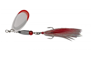 Obrotówka Pezon Michel Buck Pike Nr 5 White Red 
