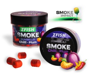 Dumbells Zfish Pop Up Smoke - Chilli Śliwka - 8mm 20g