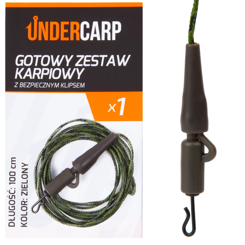undercarp-gotowy-zestaw-karpiowy-z-bezpiecznym-klipsem-zielony-100-cm-4380