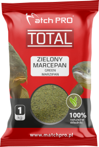 Zanęta MatchPro Total Zielony Marcepan 1kg