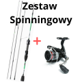 Zestaw Spinningowy Wędka Jaxon Travel Green Wind 1,85m 0,6 - 6g  + Kołowrotek Daiwa RX LT 2500