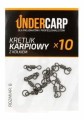  Undercarp Krętlik karpiowy z kółkiem roz 8