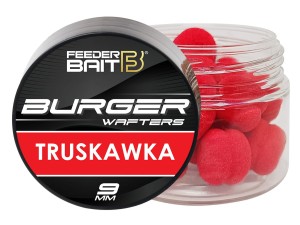 Feeder Bait Burger Truskawka wafters 9mm method feeder