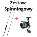 Zestaw Spinningowy Wędka Jaxon Red Wind 2,10m 1-9G + Kołowrotek Daiwa RX LT 2500 