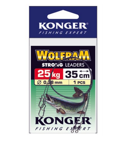 przypon-konger-wolfram-zielony-35cm-15kg-2szt-2094