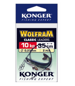 Przypon Wolframowy Konger 35cm - 10kg