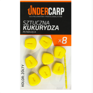 Undercarp Sztuczna kukurydza pływająca żółta