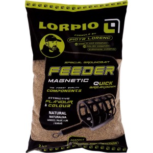 Zanęta Lorpio Feeder Magnetic Naturalna 2kg   