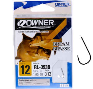 Gotowe Haczyki z przyponem Owner RL3938 Chika -14