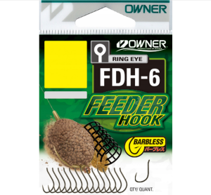  Haczyki Owner FDH-6 Method Feeder Bezzadziorowe roz.16 