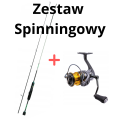 Zestaw Spinningowy Wędka Mistrall Nautilio Ultra Light Spin 185cm 0,3-2,5g  + Kołowrotek Mistrall Saguro Spin 2000 Fd   