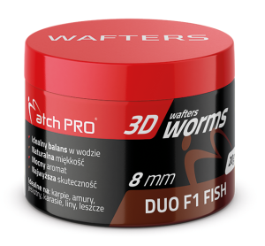 Wafters MatchPro Top Worms Duo F1 Fish 8mm
