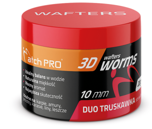 Wafters MatchPro Top Worms Duo Truskawka 10mm