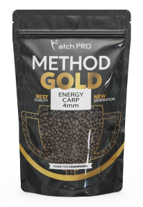 Method Gold Pellet Energy Carp 4mm Matchpro 700g 