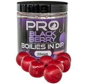 Kulki Starbaits Boilies In Dip 20mm Blackberry 150g  