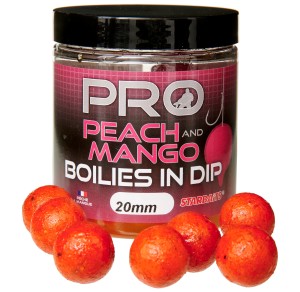 Kulki Starbaits Boilies In Dip 20mm  Peach & Mango 150g    