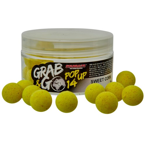 Kulki-Starbaits-Grab&amp;Go-Pop-Up-14mm-Sweet-Corn-1546