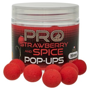 Kulki Starbaits Pro StrawBerry  Spice Pop Up 16mm 50g 