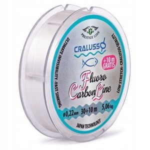 Cralusso Fluorocarbon Prestige Żyłka 0,16mm / 40m