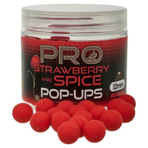 Kulki Starbaits Pro StrawBerry  Spice Pop Up 12mm 50g  