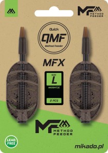 Podajniki Mikado Method Feeder Mfx Q.M.F. L 20g - 2 szt.
