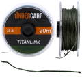 Plecionka Undercarp Przyponowa Tinatlink Zielona 35lb - 20m 