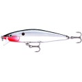 Wobler Rapala Flat Rap 8cm 7g Floating - Chrome