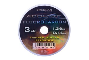 Żyłka Drennan Acolyte Fluorocarbon 50m - 0,25mm    