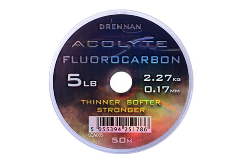 Zylka-Drennan-Acolyte-Fluorocarbon-50m-0,17mm-1351
