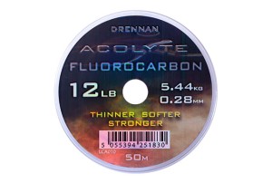 Żyłka Drennan Acolyte Fluorocarbon 50m - 0,28mm     