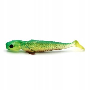 Qubi Syrena Shad 10cm Radioactive Gumowa Przynęta