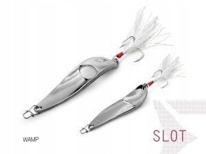 Blacha wahadłowa SLOT 15g #4 Wamp Hook DELPHIN