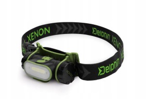 Latarka Czołowa Delphin Xenon USB 5W