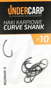 UnderCarp Haczyki Curve Shank 6