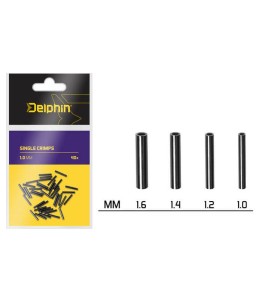 Tuleje Zaciskowe Do Przyponów Delphin Single CRIMPS - 1.4mm