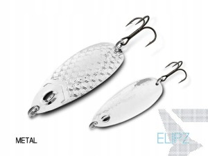 Wahadłówka na szczupaka Delphin Elipz 12g - Metal