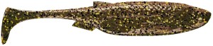Przynęta gumowa kopyto Libra Kraken Shad 7,5cm  Motoroil Brown