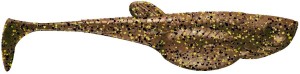 Przynęta  kopyto Libra Embrion Shad 7,5cm Motoroil Brown 
