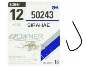 Haczyki Owner Sirahae 50243 roz. 14 
