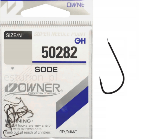 Haczyki Owner 50282 Sode roz.8