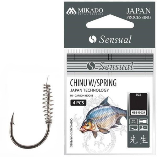 Haczyk Mikado Sensual Chinu W/Spring roz. 4