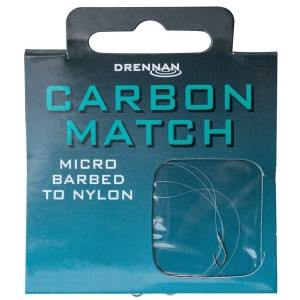 Gotowe przypony haczyki Drennan Carbon Match To Nylon Micro Barbed 20
